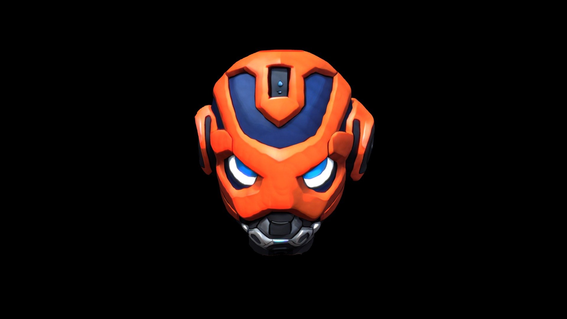 Helmet Mask Robot Cartoon 1126 - Download Free 3D model by klrxyz ...