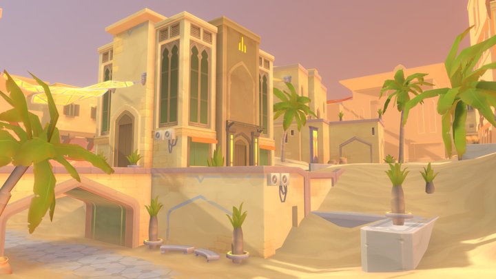 Desert location 3D Model