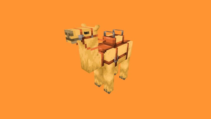 Camelo Minecraft 1.20 3D Model