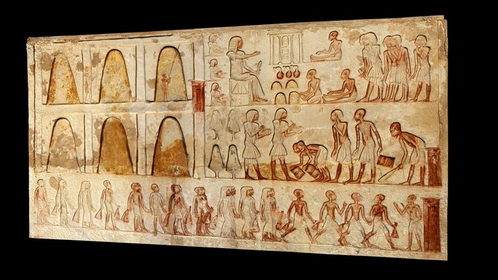 Tomb Relief from tomb of Meryneith – Modello 3D gratuito STL
