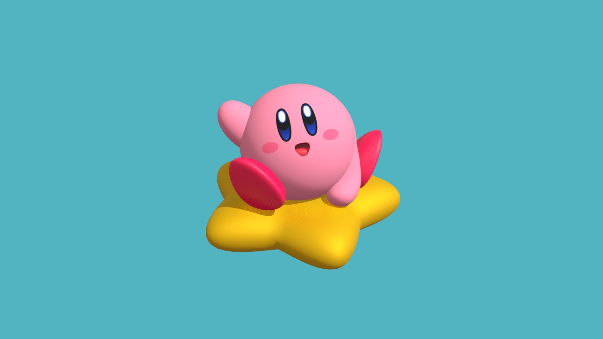 Kirby Star Allies ⭐ - Buy Royalty Free 3D model by Garu Games [a272022] -  Sketchfab Store