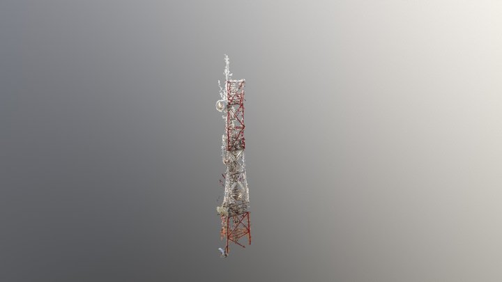 Antenne Pointe-Noire 3D Model