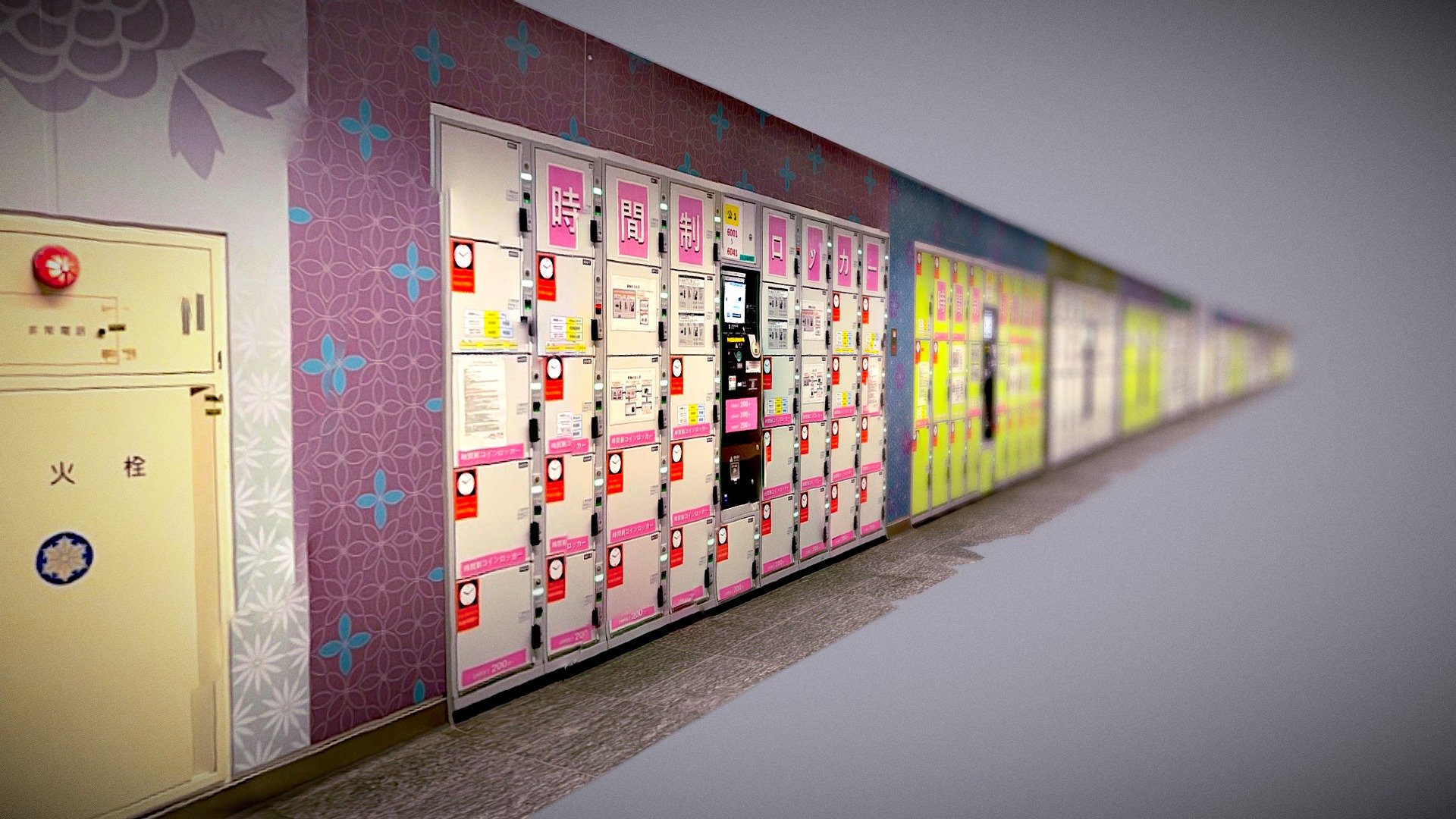 Coin Lockers：上野駅公園口のコインロッカー
