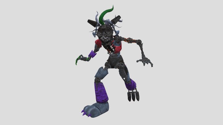 Roxanne Wolf (Ruin) – Kostenloses 3D-Modell STL