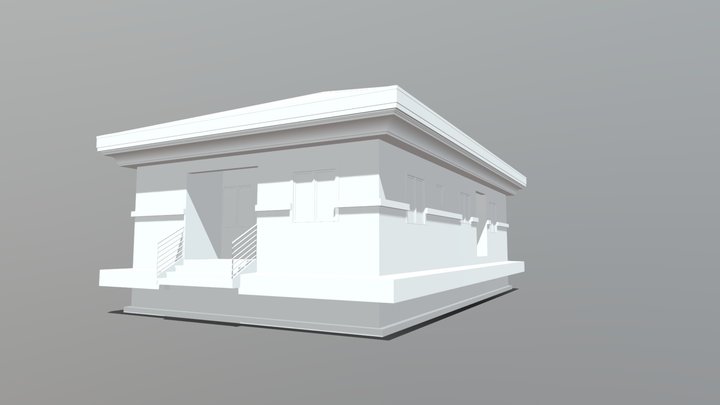 3 BEDROOM BUNGALOW 3D Model