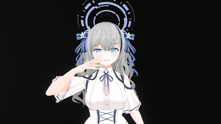 Alfa - Anime Character from [Aria Artifacts] 3D Model