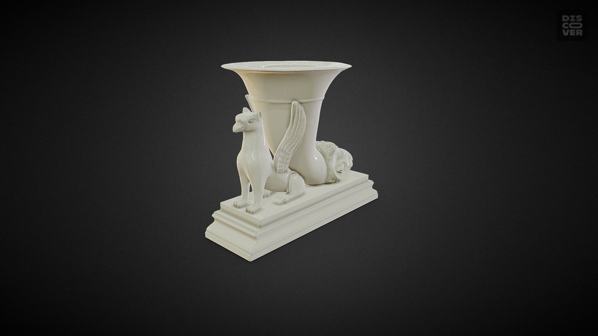 Статуетка Грифон - 3D model by eMuseum [a274de8] - Sketchfab