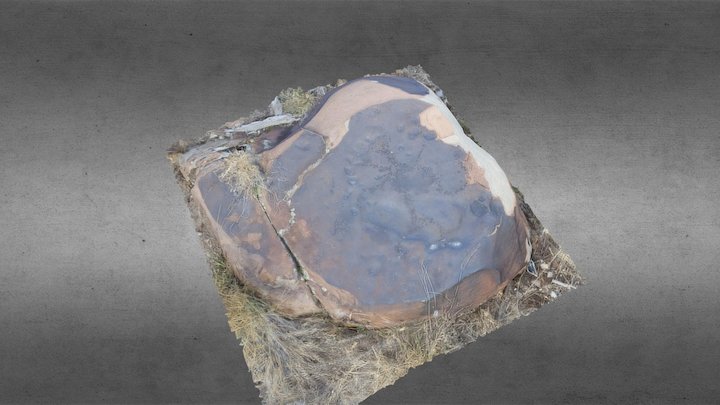 Archaic Utah Lake Rock Art 3D Model