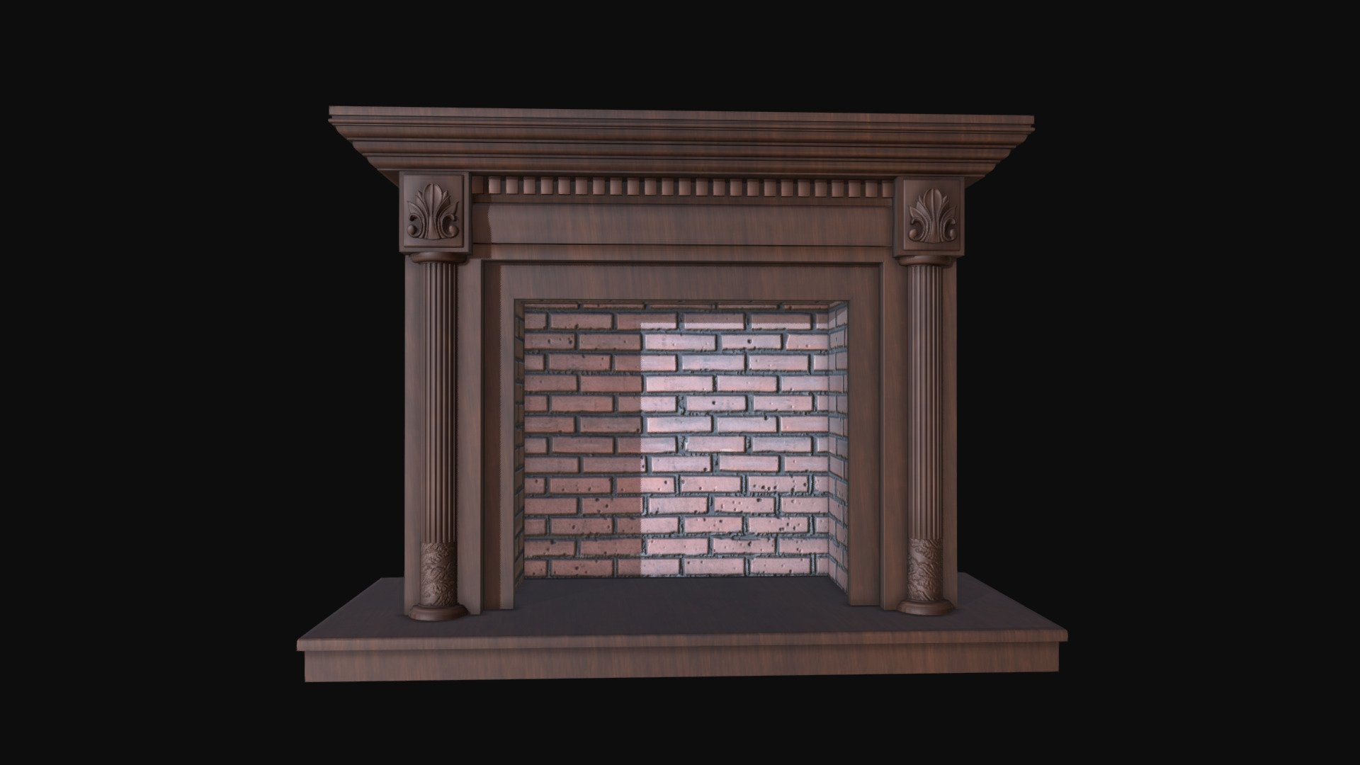 Fireplace "Heritage Leaf"