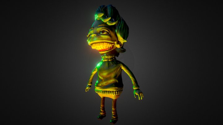 Just a Character Design #2 3D Model
