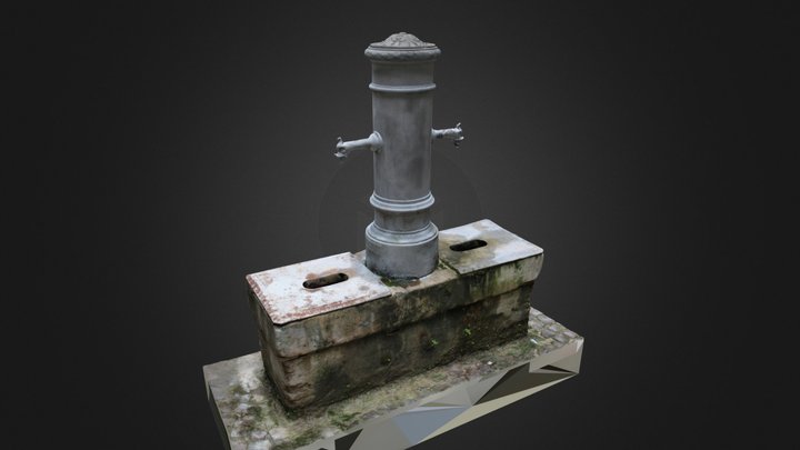 Fontana di via Del Sole (u commune) - Montecelio 3D Model