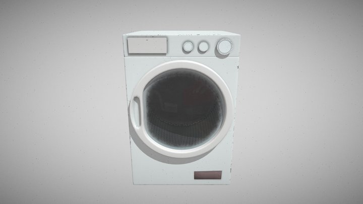 Washing Machine 3D Model
