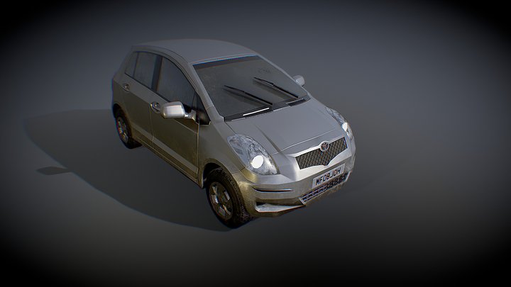 YARIS_2008 3D Model