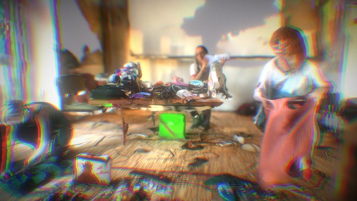 Nähmaschienenduett im LOKOMOV 3D Model