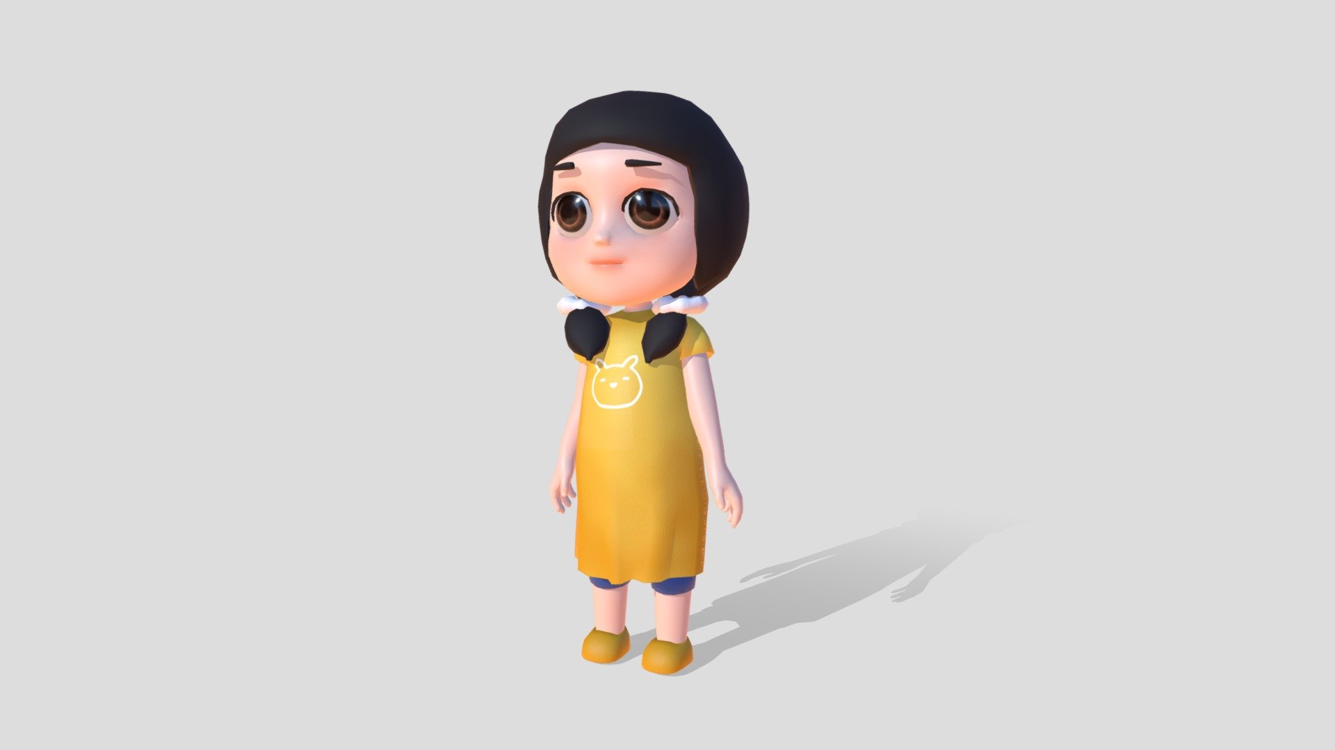 Female Child 4 - 3D model by STB-TC [a278e4f] - Sketchfab