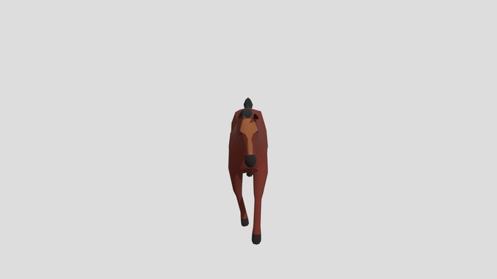 Horse 3D Model