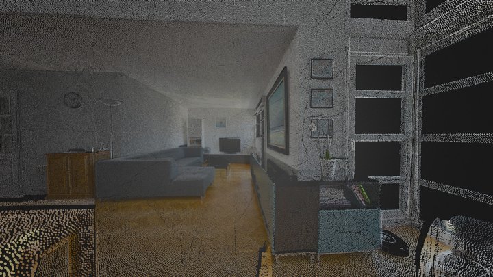 Living Room - 10mm 3D Model