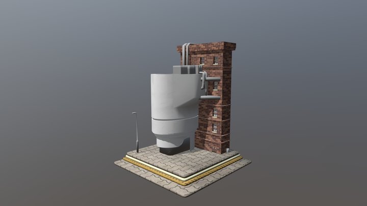 3D Concept (Solo Brief) 3D Model