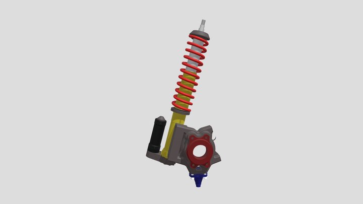 Rally suspension 3D Model