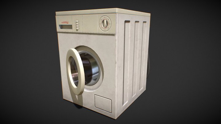 Washing Machine 3D Model