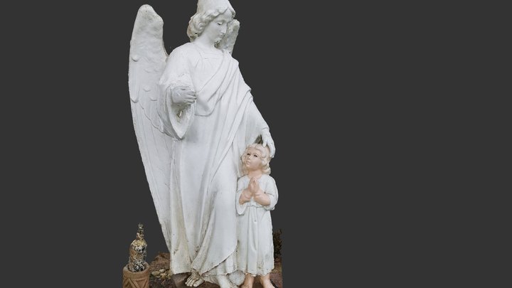 Ground Angel 3D Model