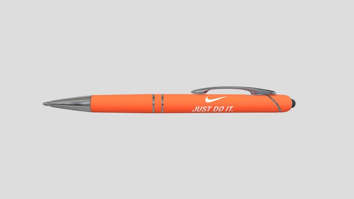 I228 GLACIO RUBBERIZED PEN/STYLUS 3D Model