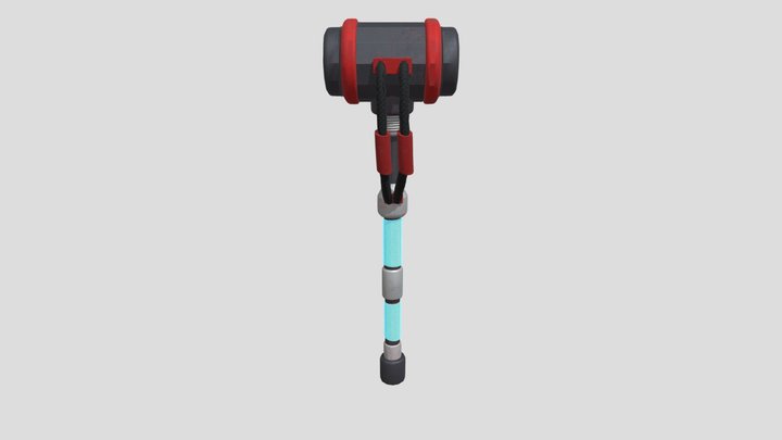 SCIFI HAMMER 3D Model