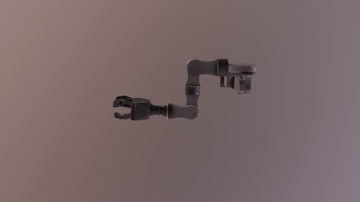 Bras Robotique 3D Model