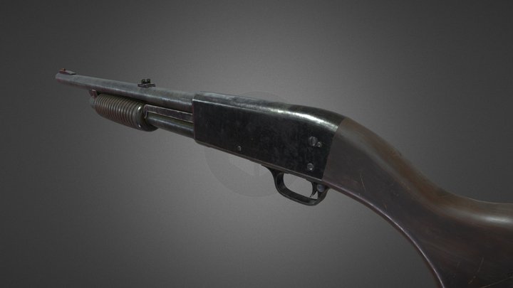 M37 Ithaca 3D Model