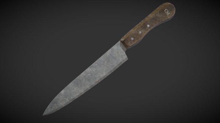 Kitchen-knife 3D models - Sketchfab