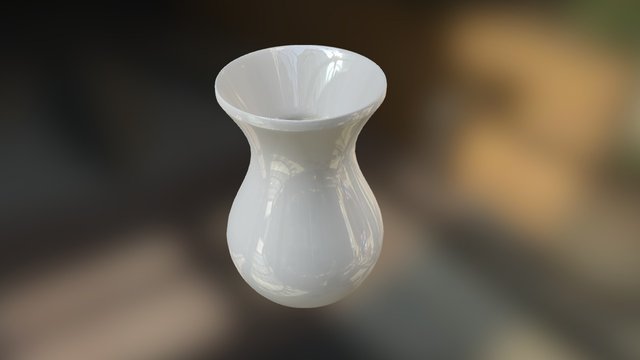 Porcelain vase 3D Model