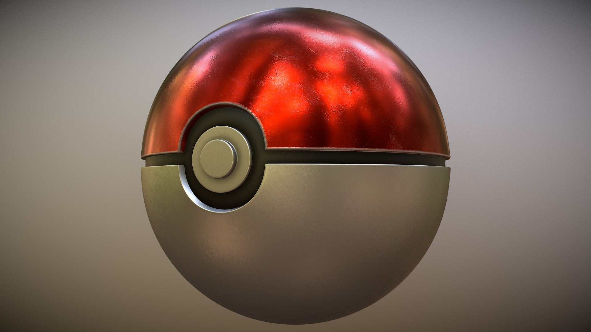 PokeBall - 3D model by Moondo [a27ded3] - Sketchfab