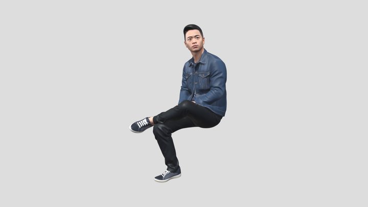 Denim Studio Portrait – Modelo 3D gratuito STL