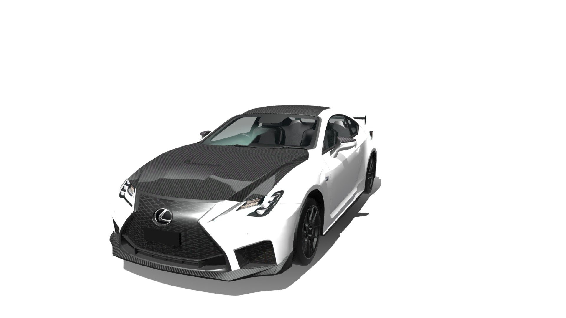 BE FREE 送料無料 レクサス RCF RC-F USC10 チタン発色 100Φ 4本出し 