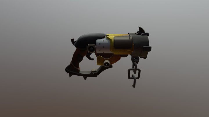 Roadhog Gun Mobile Spec 3D Model