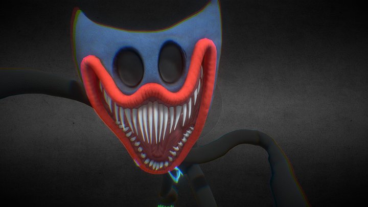 Huggy Wednesday 3D Model