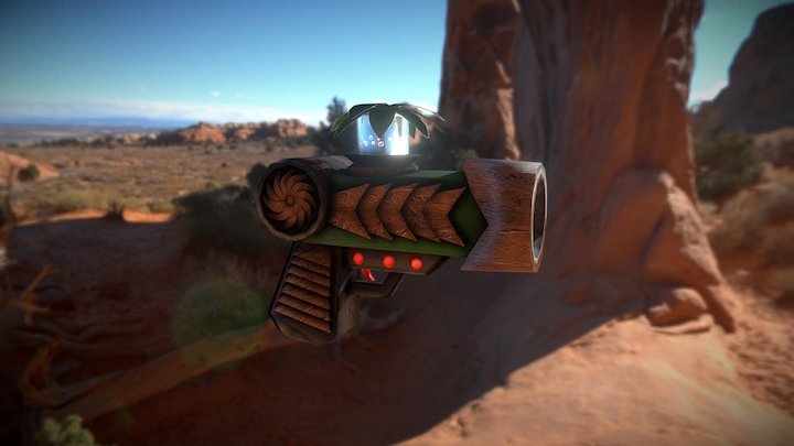 Palmhusk 3D Model