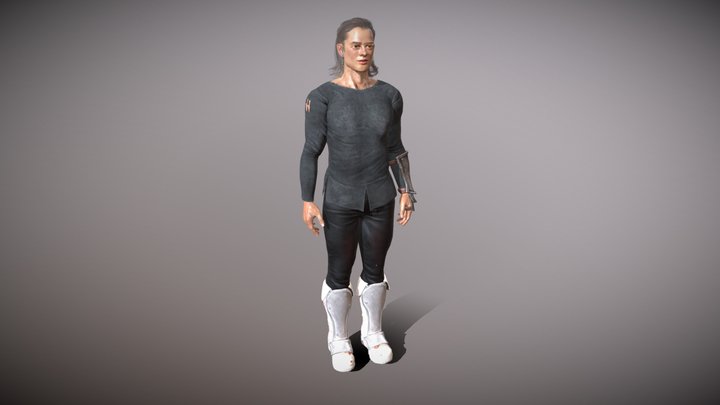 Tax Collector 3D Model