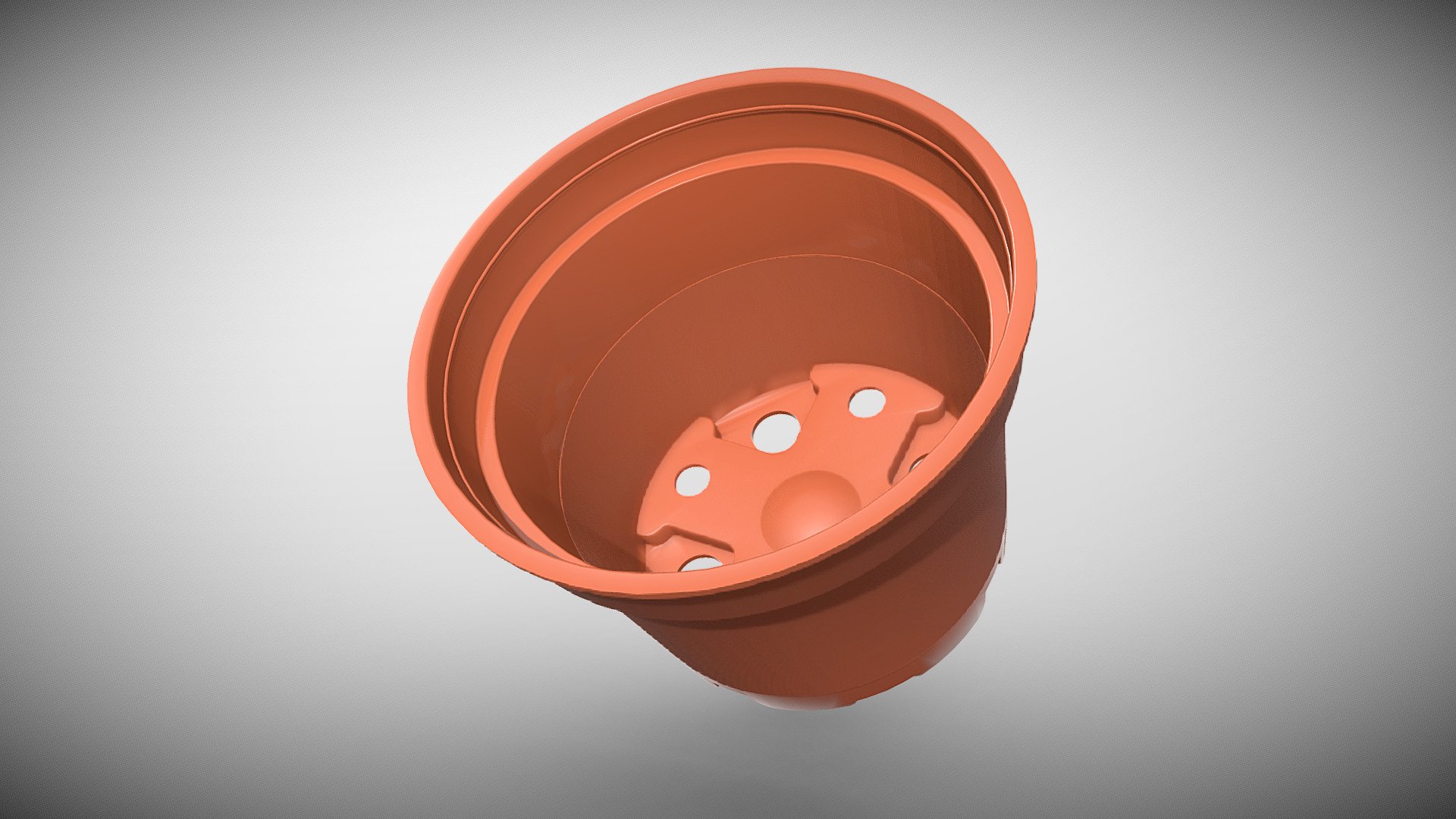 SMALL PLASTIC POT