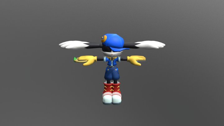 Smashified Klonoa 3D Model