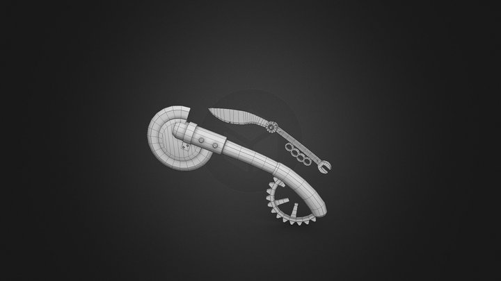 CT4012-2023-Weapons 3D Model