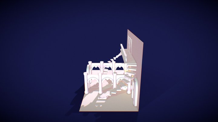 Throne Room 3D Model