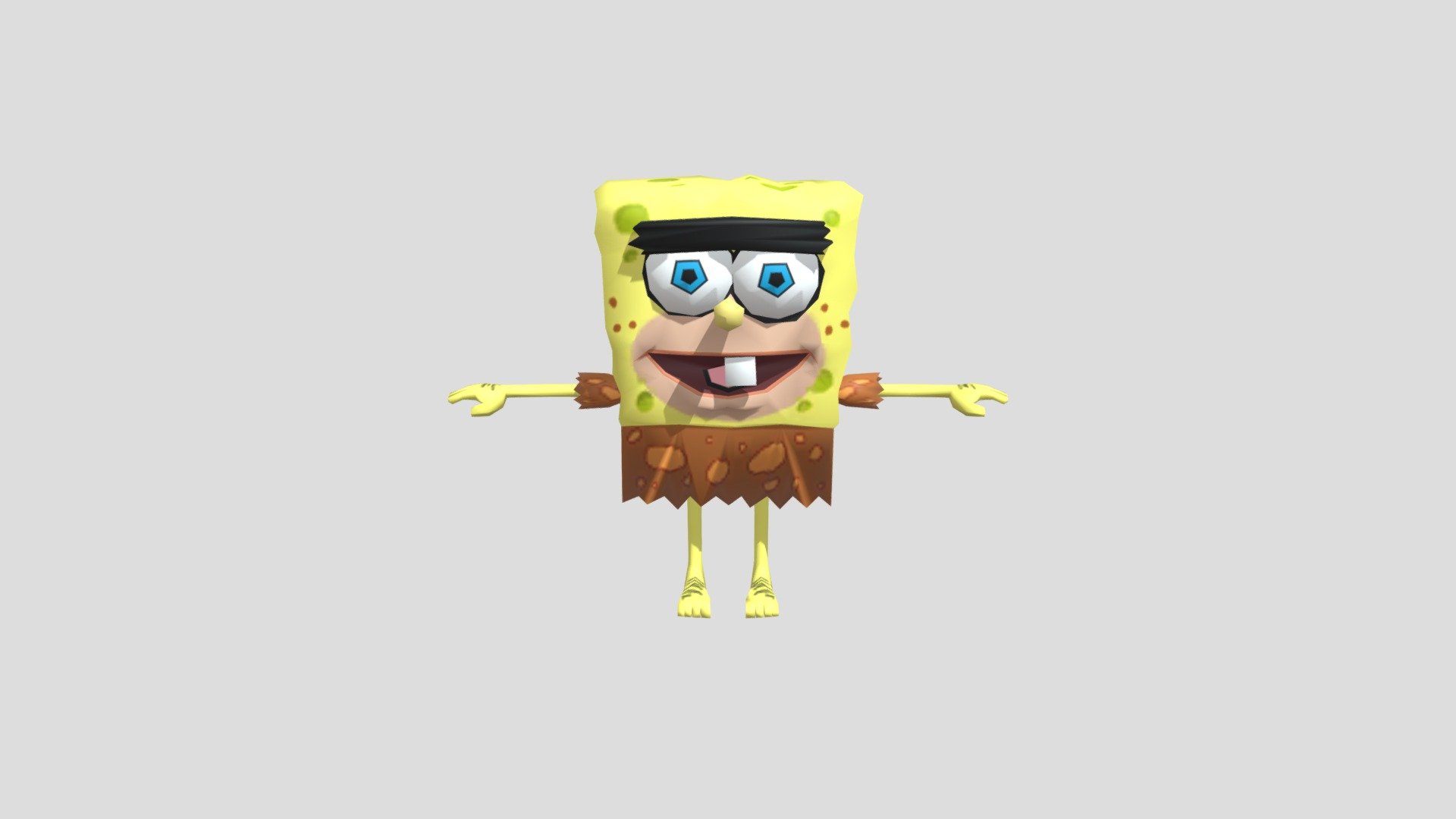 spongegar - 3D model by samrahimi2013 [a284007] - Sketchfab