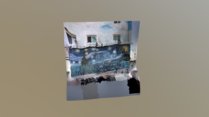 Venice Beach Mural 2019 3D Scan 3D Model