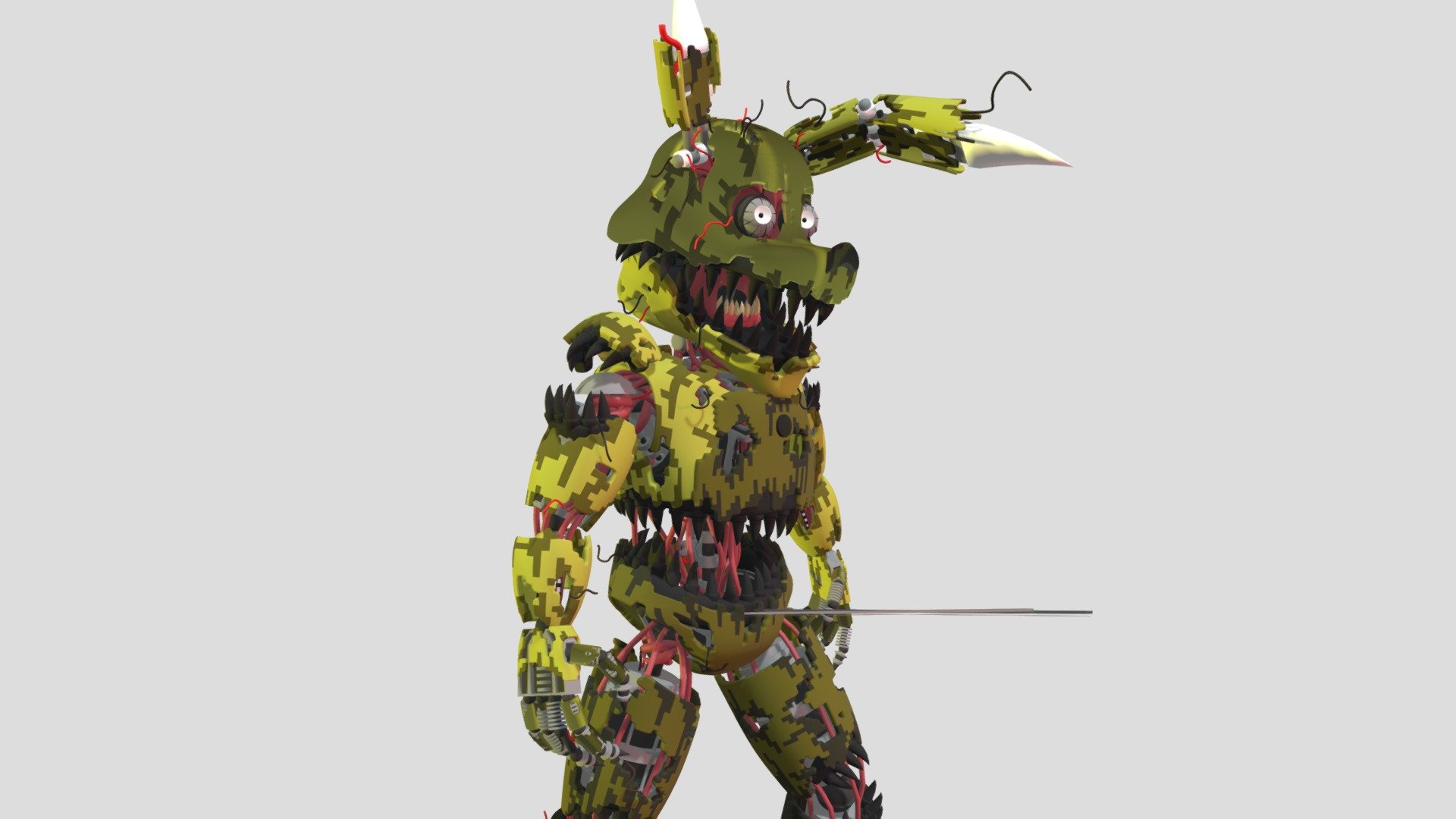 Springtrap 3D models - Sketchfab