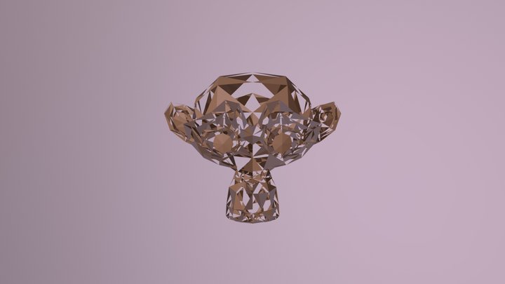 monkey 3D Model