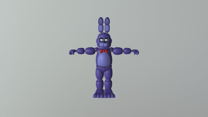 Bonnie Zip 3D Model