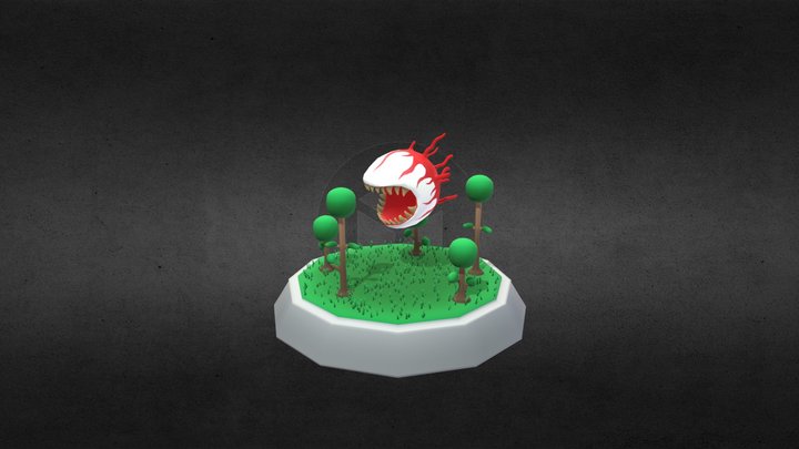Eye of Cthulhu - Second phase 3D Model