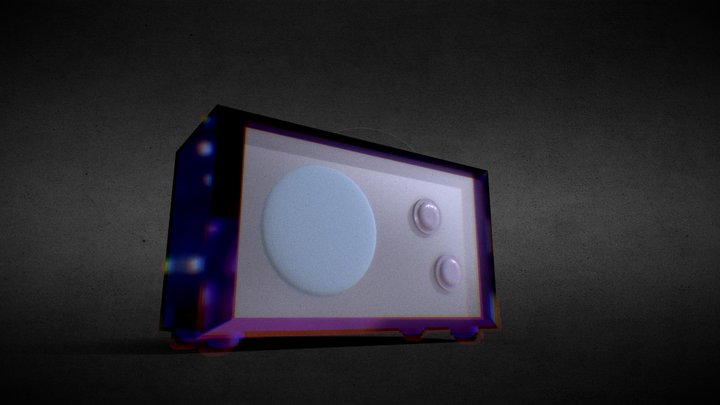 Radio - Basic Modeling Demo 3D Model