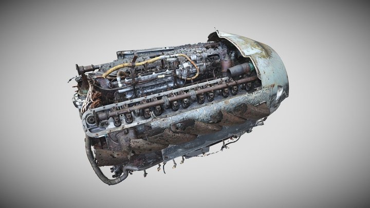 Motor Messerschmitt Me 110